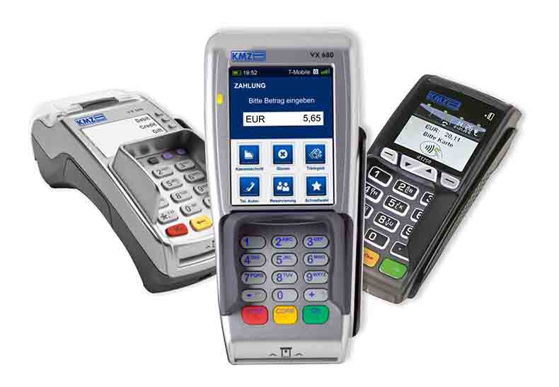 Kassenspezialist KMZ bietet moderne Lösungen für das bargeldlose Bezahlen an.